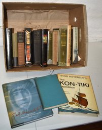 (15) BOOKS ON MILITARY & TRAVEL