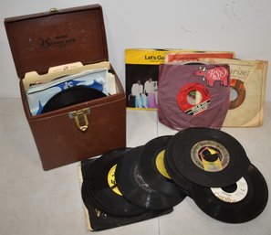LOT (50) 45 RPM RECORDS
