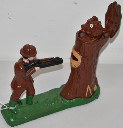 REPRODUCTION CAST IRON MECHANICAL BANK