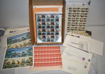 LOT U.S. MINT STAMP PACKS & SHEETS