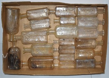 (20) VINTAGE KEENE NH RELATED BOTTLES
