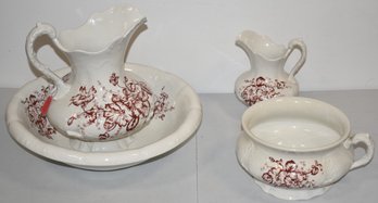4 PC. VICTORIAN CHAMBER SET