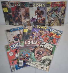 (23) MARVEL CONAN THE BARBARIAN COMIC BOOKS