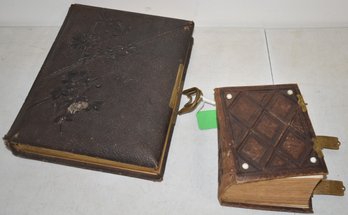 (2) VICTORIAN PHOTO ALBUMS