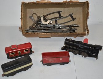 MARX TIN WINDUP TRAIN SET