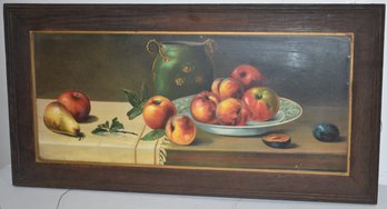 VINTAGE STILL LIFE LITHOGRAPH OF FRUIT