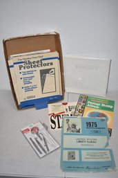 SM. LOT POSTAGE COLLECTING MATERIAL