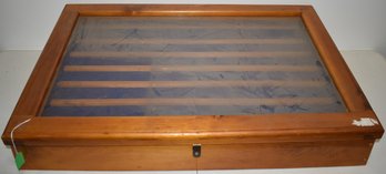 COUTNER TOP SLANT TOP DISPLAY CASE