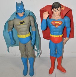 (2) VINTAGE DC SUPERHERO TOY FIGURES