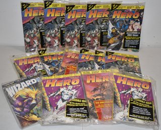 (14) HERO ILLUSTRATED COMICS PLUS (1) OTHER