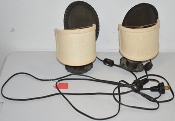 PR. TIN ELECTRIC WALL SCONCES