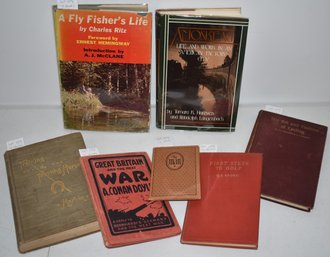 (7) BOOKS ON SPORTS & SPORTING & MORE