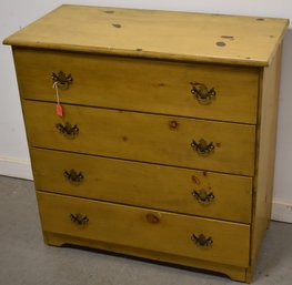 COTTAGE PINE 4 DRAWER CHEST