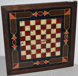 EARLY 20TH CENT 2 SIDED GAMEBOARD