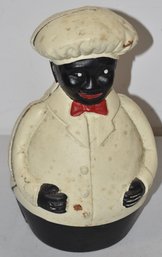 CAST IRON JOLLY CHEF BANK
