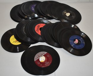 LOT (59) 45 RPM RECORDS