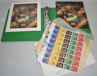 (2) 1991 COMMERATIVE STAMP COLLECTIONS