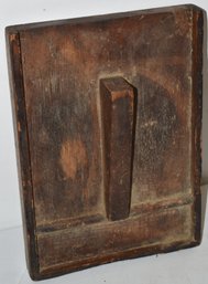 VINTAGE WOODEN SCRUB BOX