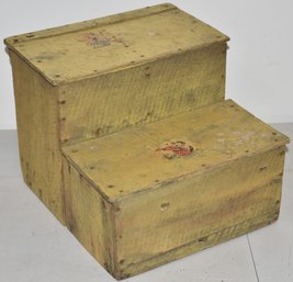 PAINTED CHILDS STEP STOOL