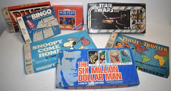 LOT (7) VINTAGE BOARD GAMES