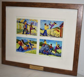 SUSAN CHAMPNEY FRAMED ART