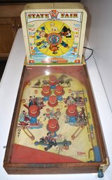 VINTAGE STATE FAIR PIN BALL MACHINE