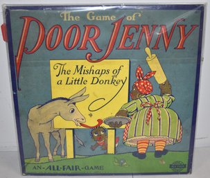 VINTAGE POOR JENNY GAMEBOARD