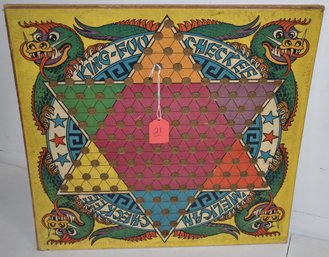 VINTAGE 2 SIDED GAMEBOARD