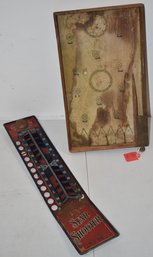 (2) VINTAGE TOY TABLE GAMES