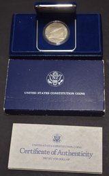 1996 -P SMITHSONIAN PROOF SILVER 1 DOLLAR COIN