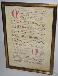 EARLY LATIN FRAMED INCUNABULA
