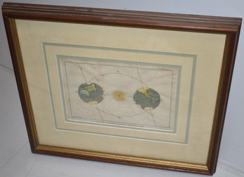 EARLY FRENCH ORBITAL BOOK PLATE