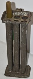 SIX HOLE TIN CANDLE MOLD