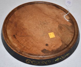 10 1/2' WOODEN CHEESE OR CUTTING BOARD