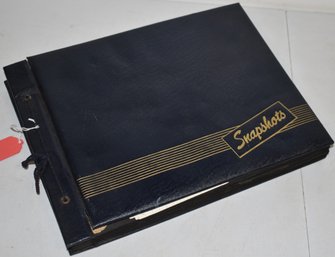 VINTAGE FAMILY SCRAP PHOTO ALBUM