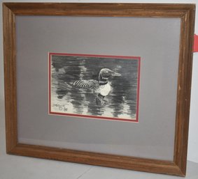 J. MESICK CHARCOAL DRAWING