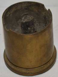 BRASS ARTILLERY SHELL ASHTRAY