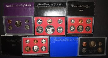 (5) U.S. PROOF SETS