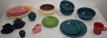 21 PC. FIESTA DINNERWARE