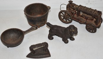VINTAGE CAST IRON COLLECTIBLES