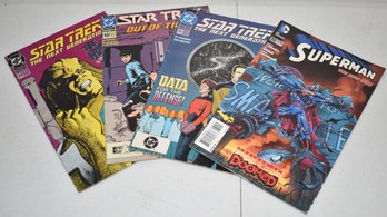 LOT (4) COMICS