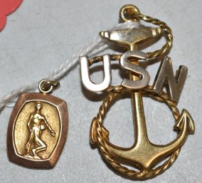 2 PC. GOLD FILLED JEWELRY