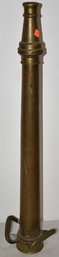 30 1/2' BRASS FIRE NOZZLE