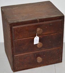 3 DRAWER TABLE TOP CHEST
