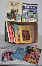 (12) ANTIQUE REFERANCE BOOKS