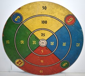 VINTAGE TRANSOGRAM DART BOARD
