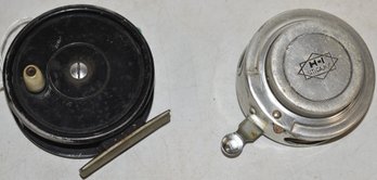 (2) VINTAGE FLY FISHING REELS