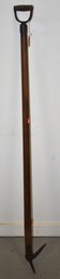 54 1/2' ANTIQUE WOOD LOGGING PIKE