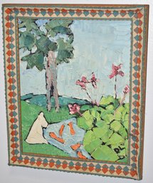 ACRYLIC PALETTE KNIFE PAINTING