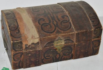 VINTAGE DOMETOP DOCUMENT BOX